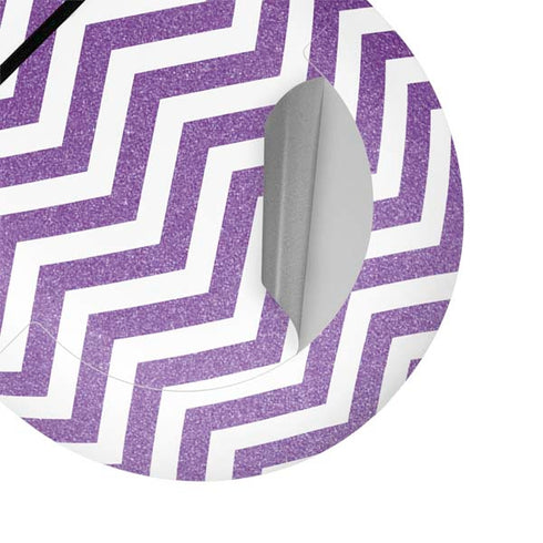 Purple Chevron Google Pixel Buds Skin